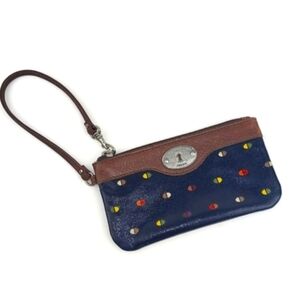 Fossil Keyper Canvas Wristlet Wallet